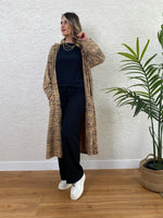 TASARIM YAZI BASKILI TUNİK SWEAT KREM