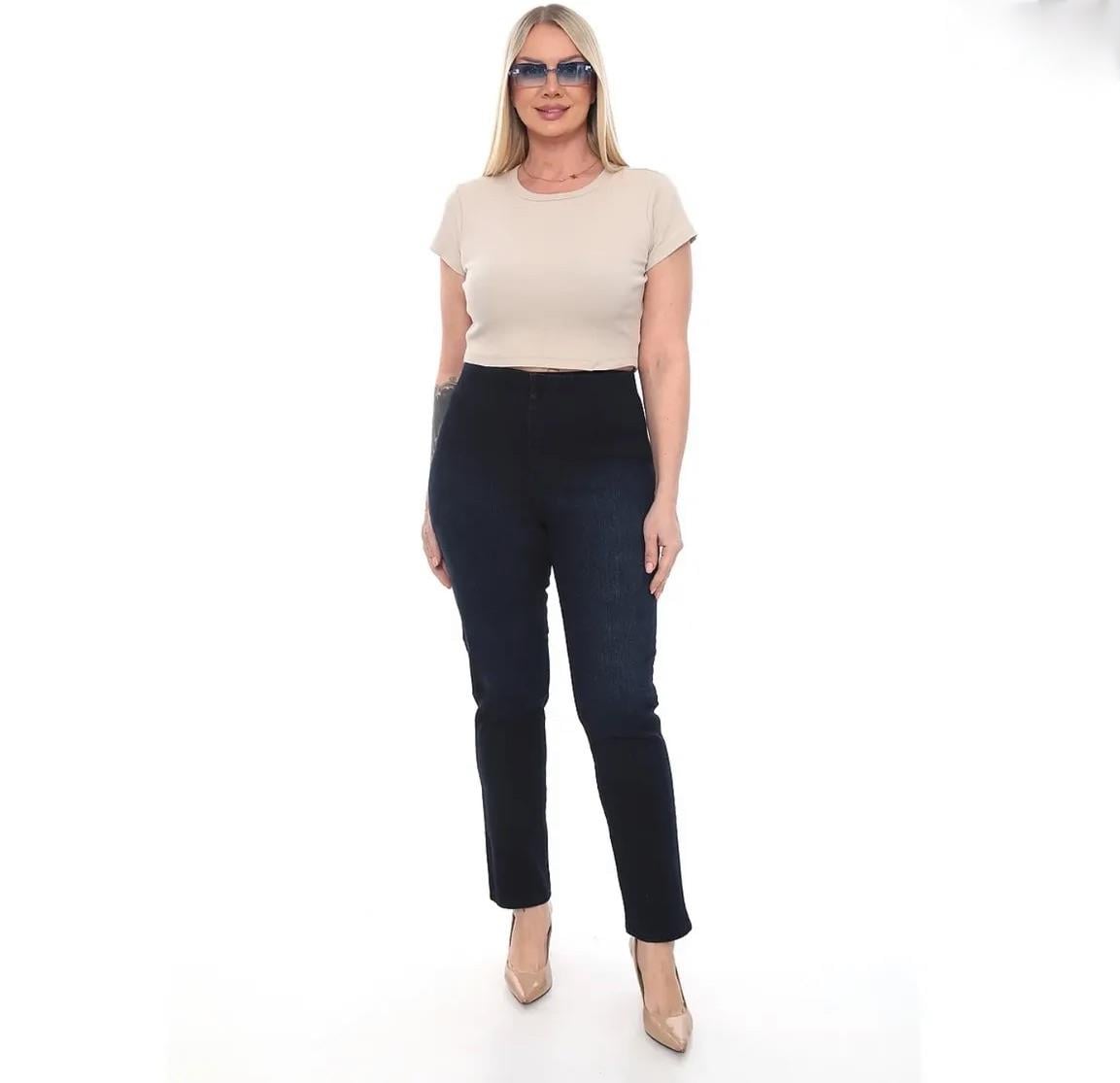 TOPARLAYICI DAR PAÇA PANTOLON LACİVERT